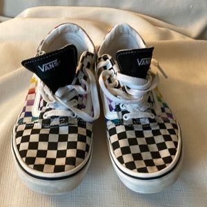 Vans big girls sneakers